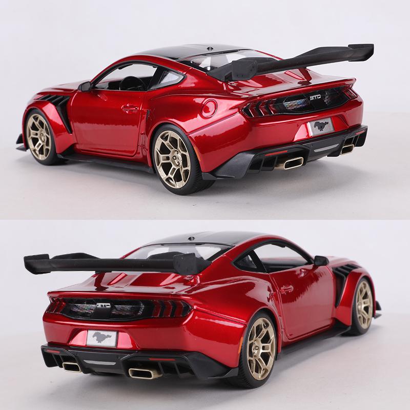 2026 1:18 New Ford Mustang Gtd Series Simulation Alloy Car Model Customized Children'S Toy Collection Gift Alloy Ornament Simulation Toy Model