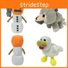 Adorable 20cm Minecraft Plush Toy Snow Golem Wolf Chickens Soft Stuffed Animal Gift