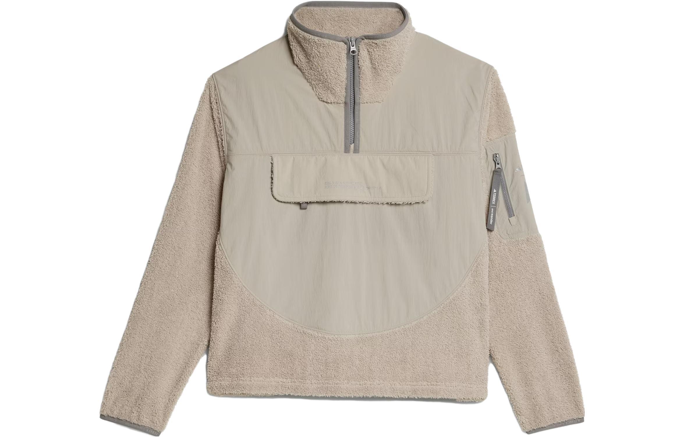 Adidas X And Wander Adidas TERREX X And Wander Sweatshirts Women s White Stand Collar Moderate Other IB4814 XXL