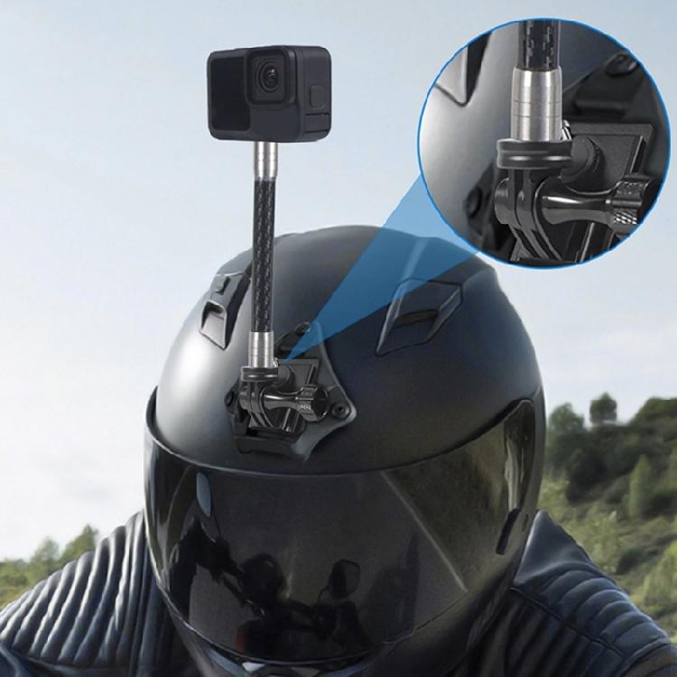 Carbon Fiber Camera Rod Stainless Steel Threaded Rod Lock Security 1/4inch Selfie Stick For Dynamic Photography