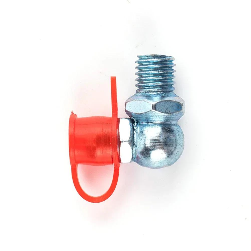 W/ 60x Covers 60x Grease Nipples Accessories Assortment Fitting Grease Hydraulic Kit Metal & ABS Set 178*100*23mm