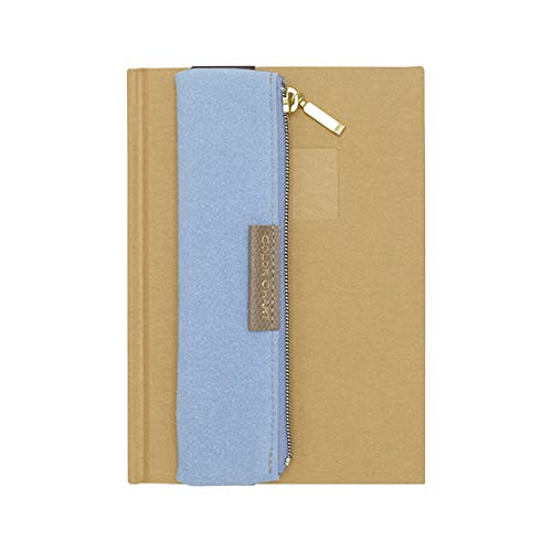 Color Chart Traveler's Band Pencil Case A6 (72 Blue Mist)