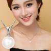 Korean Retro Ethnic Shell Pearl Pendant Necklace - Minimalist Women's Fashion Jewelry