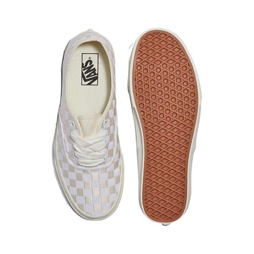 Authentic Vans 'Embroidered Checkerboard - White' VN0009PVCJD