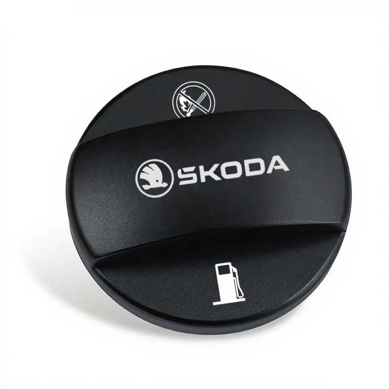 OBDI6 Car Fuel Tank Caps Fuel Filler Door Cover Accessories for Skoda Octavia Kodiaq Enyaq IV Kamiq Scala Superb Fabia Rapid Karoq