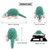 Artificial Plush Pangolin Pet Squeaky Sound Dog Toy Cute Animal Plush Small Dog Toy Puppy