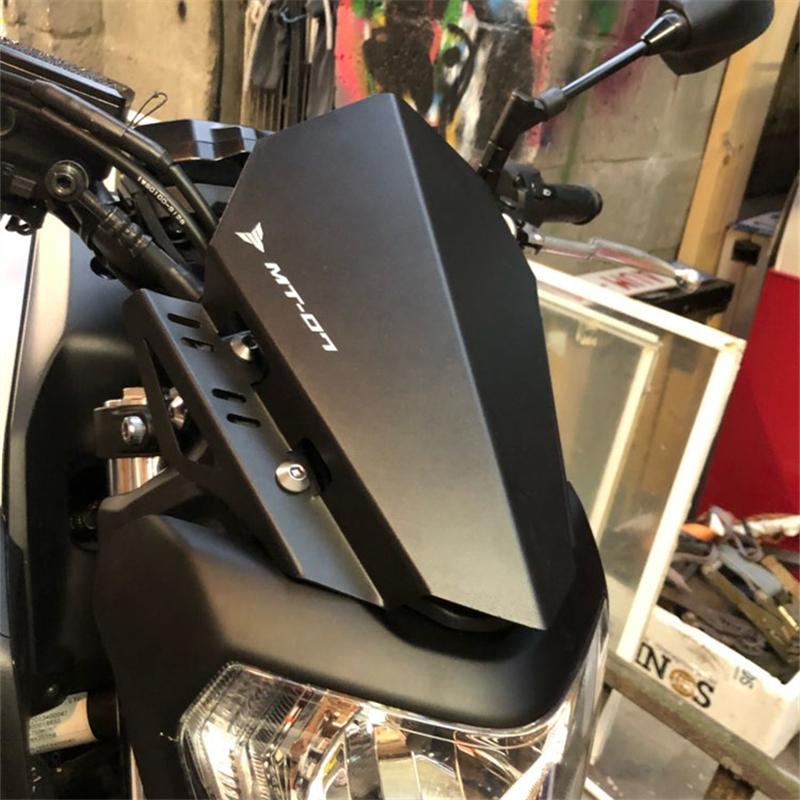 Motorcycle Deflector NEW CNC Windshield Windscreen Cover For Yamaha MT07 MT 07 FZ 07 MT-07 FZ07 FZ-07 2018  