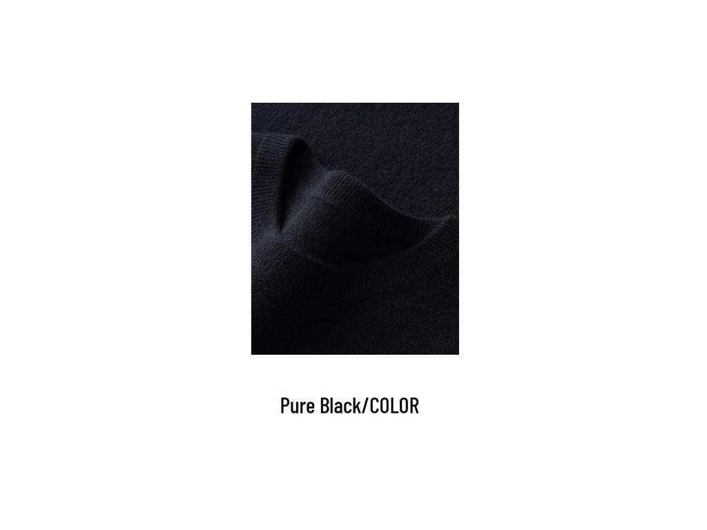 Pull en Cachemire pour Homme: Pull Col Rond Bas, Style Décontracté Chic pour l'Automne/Hiver 2025