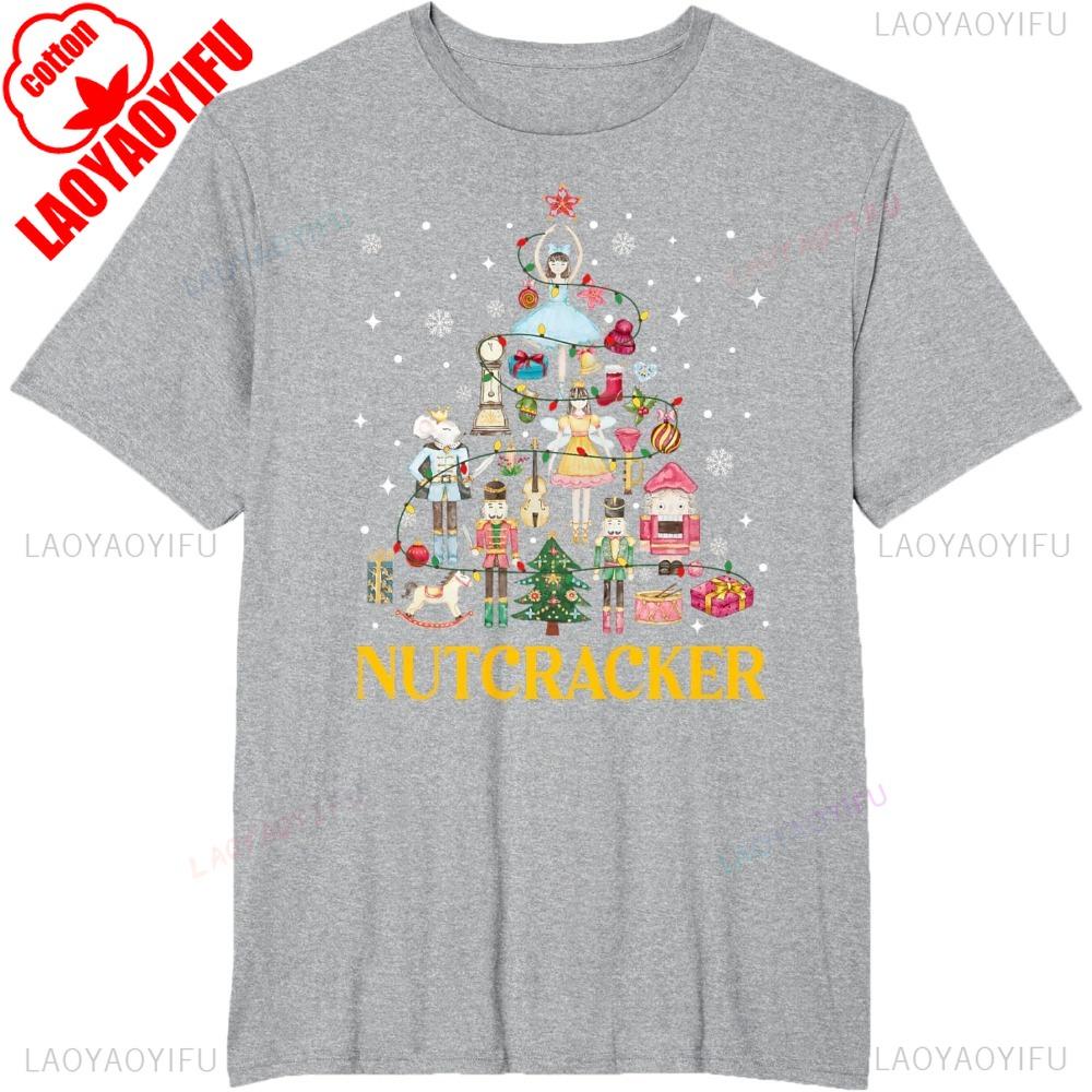 Christmas Nutcracker Squad Ballet Dance Women Unisex  Xmas TShirt High Quality Cotton Tops Street Fashion Streetwear