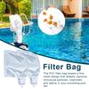2 Pcs Pool Cleaner Filter Bag for Polaris Pool Cleaner 280/480 Models Fine Mesh