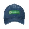 Merlo Logo Gewaschene Denim Kappe Lässige Baseballkappen Verstellbarer Hut Sommer Unisex Baseballkappen