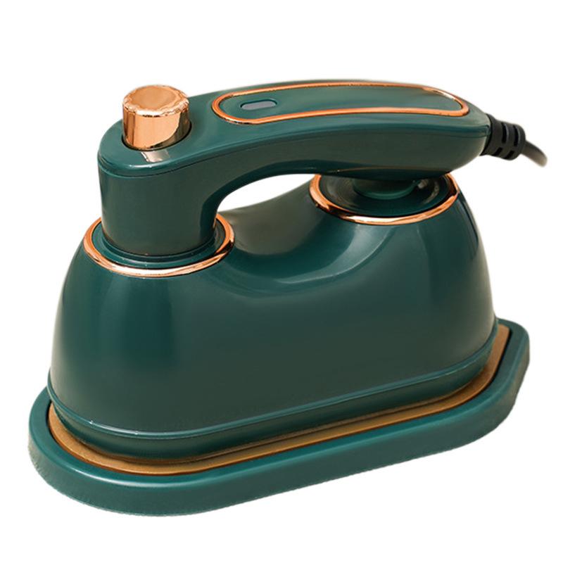 Foldable Handheld 2-in-1 Garment Steamer and Iron for Home Use Domestic Use зелёный