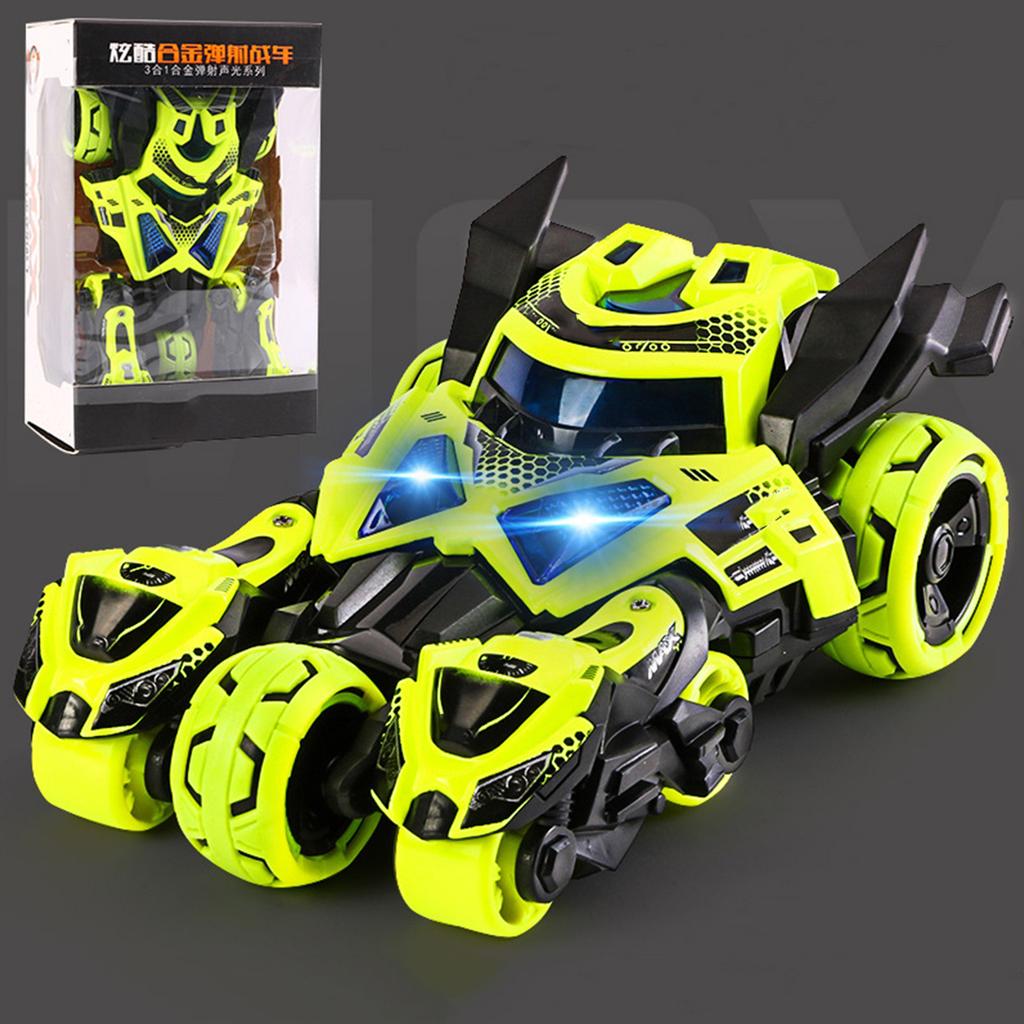 1:32 Alloy Car Model Flash Music Sound Pull Back Function Mini Vehicles Toy for Children Yellow