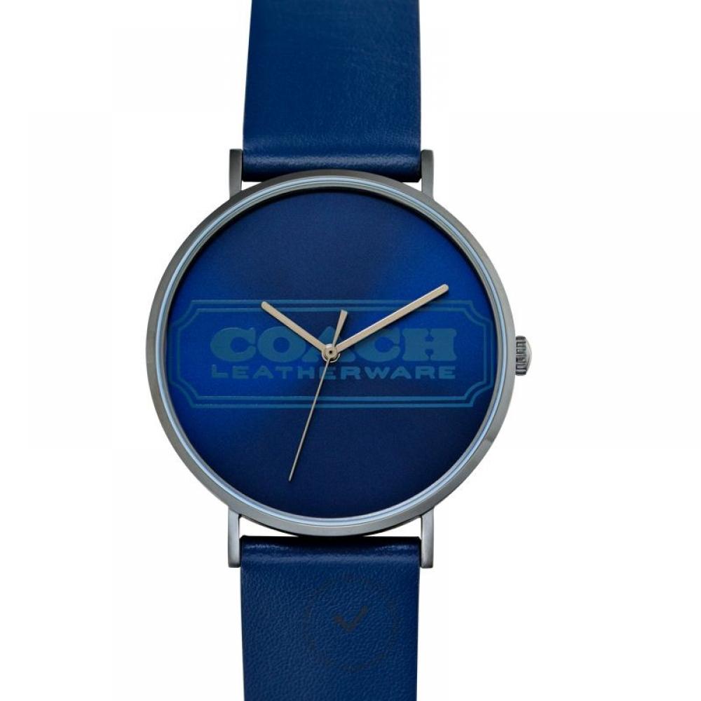 

Coach Quartz Blue Dial Stainless Steel Men s Watch