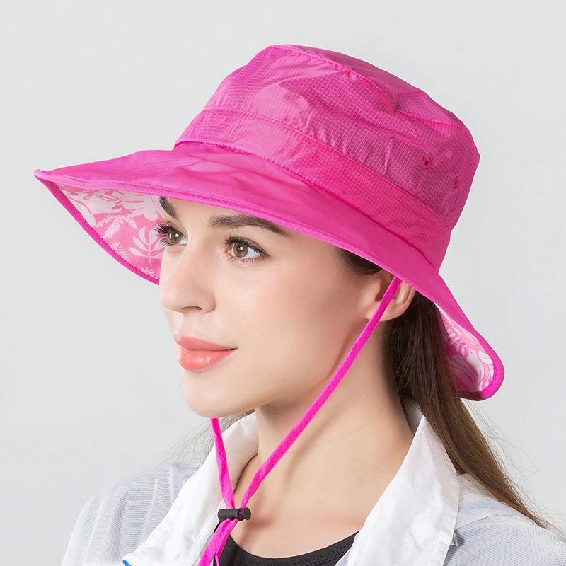New bucket hat fashion hat, foldable versatile sunscreen hat, top hat versatile, sun hat