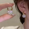 Trendy Korean Rhinestone Minimalist Earrings - New Women's Fashion & TikTok Style
