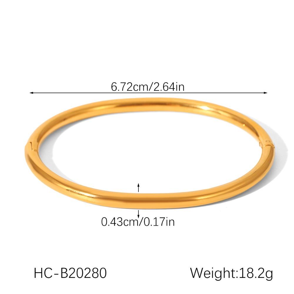 Geometric Classic Bangle Bracelet Stainless Steel Bracelets Open Cuff Bracelet  Men Women style 06
