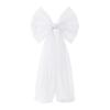 Solid Color Christmas Tree Topper Bow Soft Draping Christmas Wreaths Bow  Christmas Tree