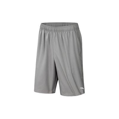 Sports Lifestyle Series Logo Print Elastic Straight Leg Mid Waist Casual Shorts Men Shorts Dark-Gray 952427501-5