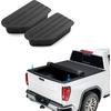Shademax Stake Pocket Covers  Fit For -2024 2025 2026 GMC Sierra And Chevy Silverado Accessories Truck Bed Rail Hole Plugs Stake Pocket Caps Cover
