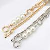 Bag Chain Replacement Handles Handbag Hardware Bag Extender Chain Pearl Bead Women Bag Straps