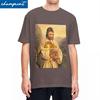Cheems Jesus TShirts Men Women Doge Meme Awesome Pure Cotton Tee Shirt O Neck Short Sleeve T Shirts Birthday Present Clothing