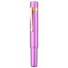 Hongdian M2 Mini Fountain Fine Soft Slim Pocket Travel Pen Pen, Purple, Nib, Nib, Aluminum,