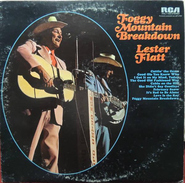 

LP Record LESTER FLATT - Foggy Mountain Breakdown ANL11202 RCA 1975 US Folk Used