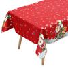 Disposable Christmas Tablecloth Bronzing Table Cover Disposable Tablecloths  New Year Party