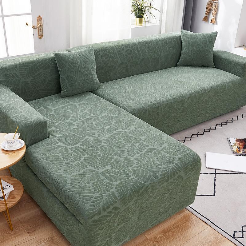 Solid Elastic Sofa Cover Couch Cover Stretch Slipcover Sectional Sofa Cover Slipcover Sofa Covers Furniture Protector Home Decor