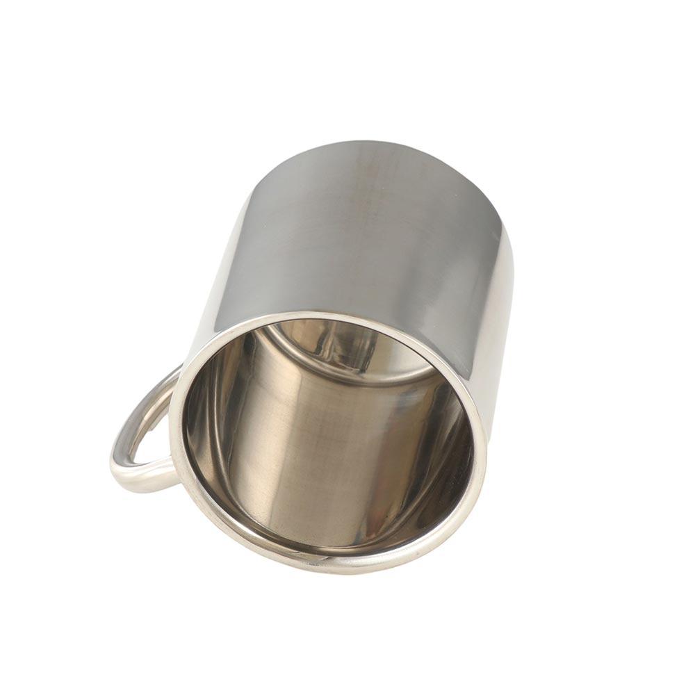 Stainless Steel Drinking Water Cup Double Wall Tea Cup Lightweight Coffee Mug  Juice