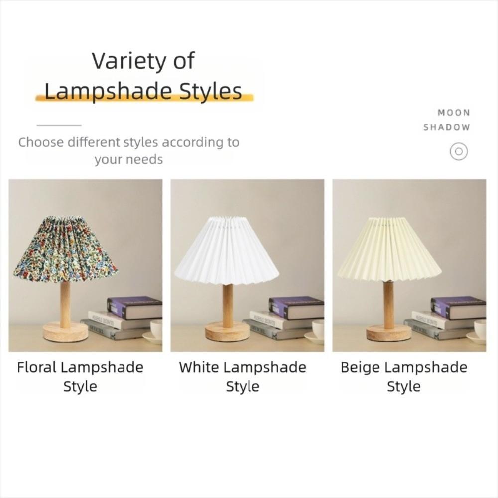 Modern Bedside Night Light Art Atmosphere LED Desk Lamp Nordic Pleated Table Lamp Coffee Shop