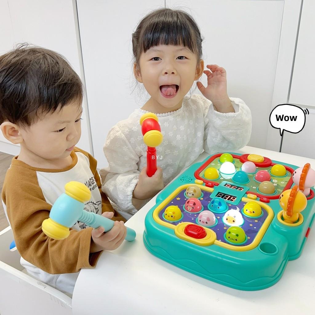 Children Whack A Mole Interactive Toy With Sound For Family Play And Brain Development