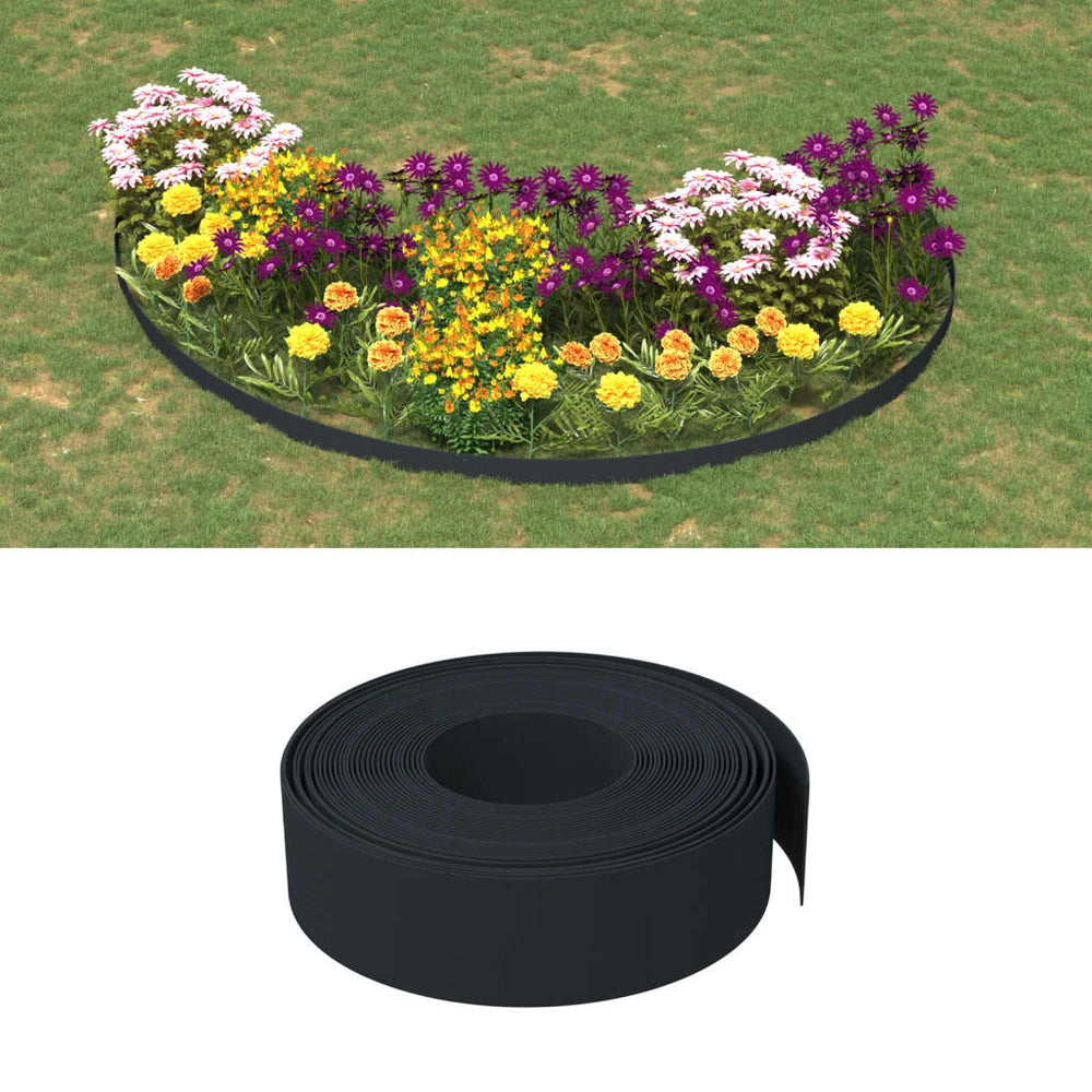 Garden Edging 10 M 15 Cm Polyethylene