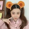 Monkey Ear Headband Tail Bowtie, Kids Animal Cosplay Set Halloween Animal Outfit