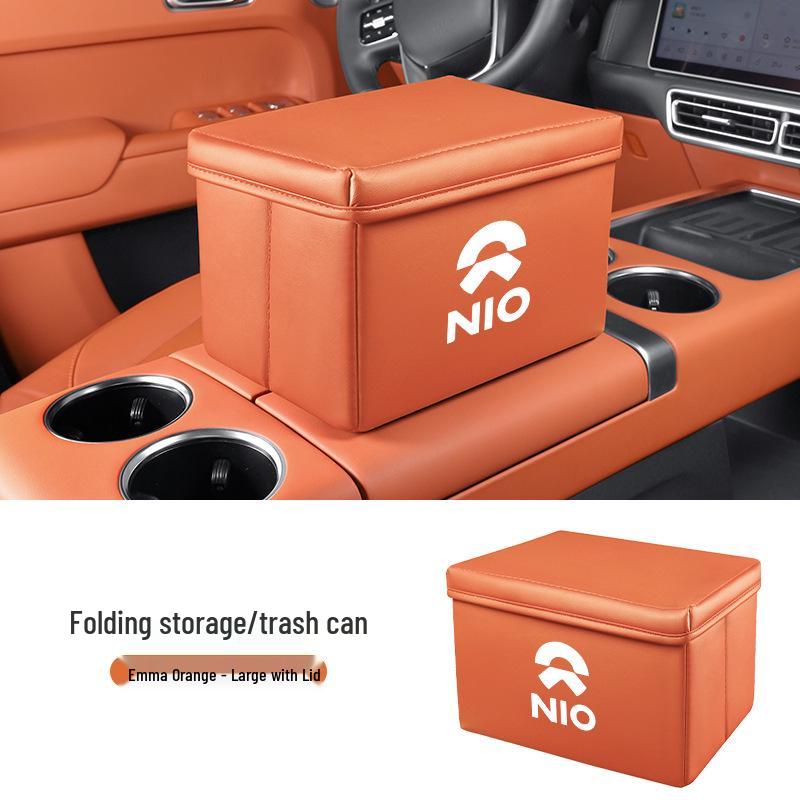 Foldable Car Trash Can & Storage Box for Nio ES6/ET5T/ET5/EC6/ES8/ET9