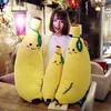 1Pcs Soft Banana Plush Pillow Banana Pillow Creative Girls Valentine's Gift Fruit Plush Toys