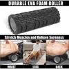 Foam Roller,Foam Rollers for Back and Legs,5 In 1 Foam Roller Massage Set Includes Muscle Roller Stick, Stretching Strap, Plantar Fasciitis Balls