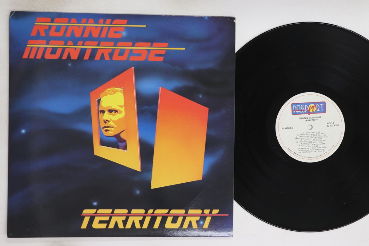 

LP Record RONNIE MONTROSE - Territory PJ88009 PASSPORT JAZZ 1986 US Rock Used