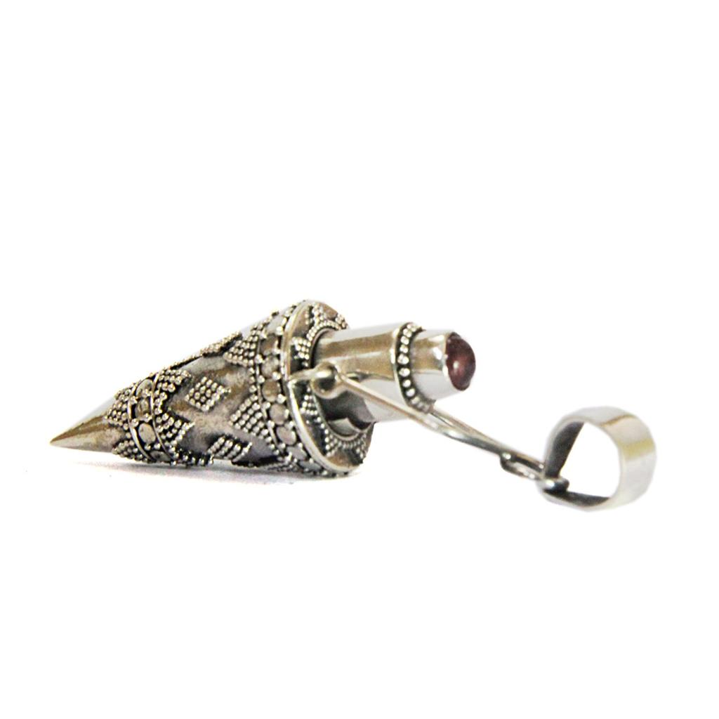 Aroma Pendant Top: Luke Diamond Garnet M Oval 7x5mm (Tourmaline)