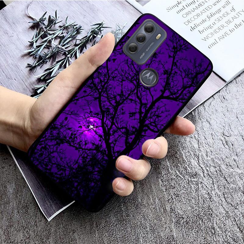 Case for Motorola Moto G Stylus 5G G Play G Power G 5G G Pure 2023 2024 E20 E22 E22i E32 E40 E13  Purple Aesthetic