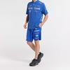 Move Sports Descente SUNSCREEN Mini Pique Short Sleeve Polo Shirt with Cooling and UV Protection Men's Function, Sweat-Wicking, Quick-Drying, Stretch,