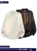 Men's Autumn Round Neck Plus Size Hoodie: Trendy High-End Fashion, Thick and Casual