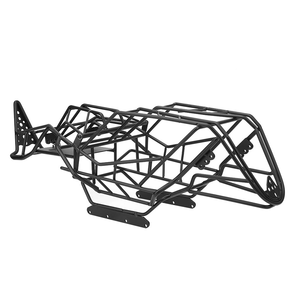Black Metal Welding Roll Cage Frame Body Chassis for Wraith 1Celsius10 Scale RC Car