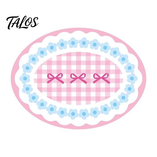 Durable Kitchen Mat Dining Table Placemat, Cartoon Pattern Printed, Heat-Insulating Stain-Proof Waterproof Mat, Countertop Wear-Resistant Easy