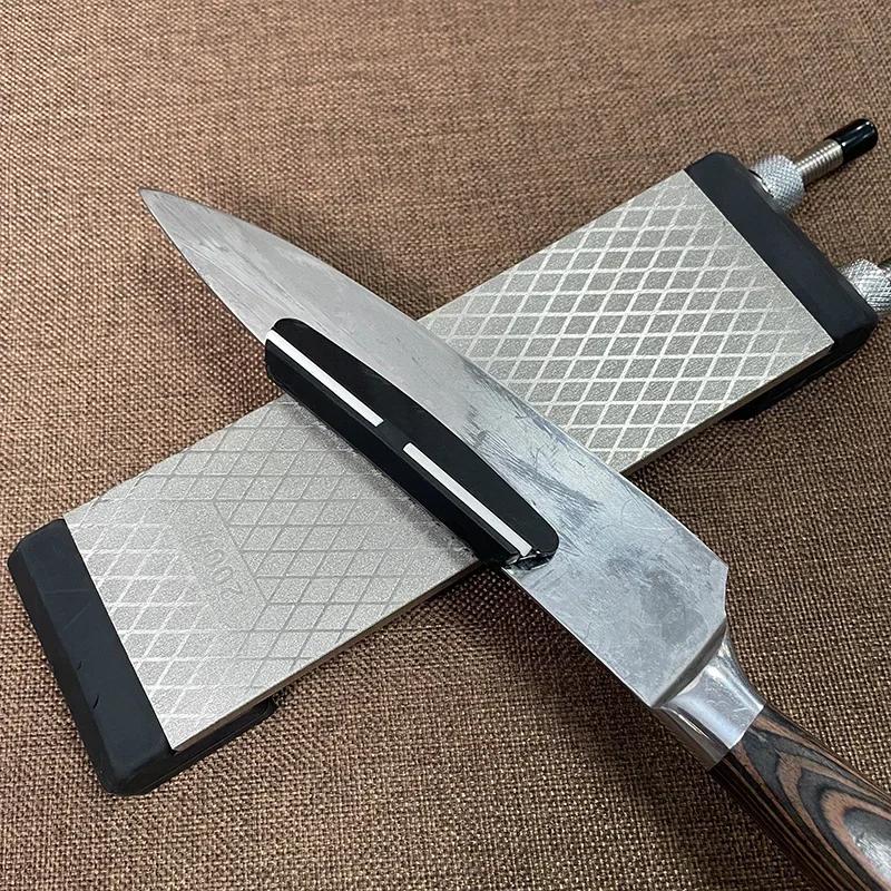 Sharpening Stone Holder Set Diamond Grit 240-1000# Two-sided Grindstone Whetstone Base Fix Bracket Non-slip Sharpener Dock Steel