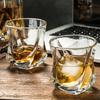 Creative Whiskey Glass for Men and Women In Bars Korean European Thick Crystal Glass for Drinking Water Juice Alcohol Cup Set