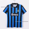 Maglia da Calcio Retrò Uomo AC Milan/Inter Milan/Juventus - Manica Corta Estiva, Ampia e Traspirante.