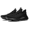 Li Ning Cloud Comfort Cushioning Slip Resistant Abrasion Resistant Breathable Rebound Low top Casual Shoes Men's Black AGLU169-3