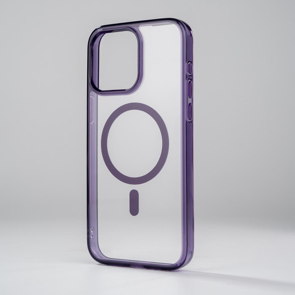 Suitable for Apple 15 Matte Transparent Color PC Hard Shell 15PRO Acrylic Strong Magnetic MAX Full Cover Anti-drop Protective Case